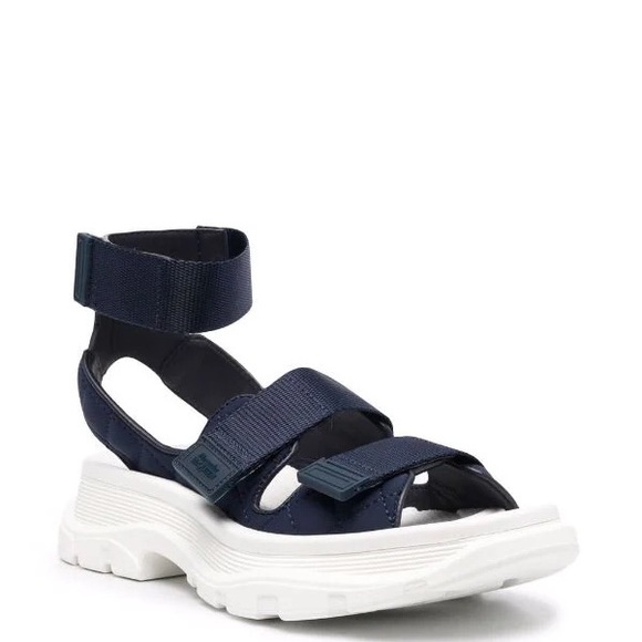 Alexander McQueen thread grip hybrid tech hiking sandals ankle strap so comfy! - Picture 9 of 10